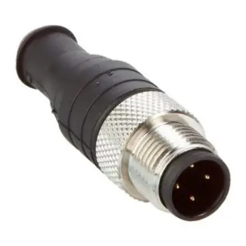 SICK connector, NO.6021156, 4-pin male.