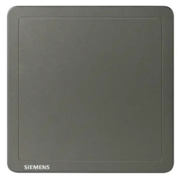 SIEMENS blank board, 5UH14133NC06 Smoky Gray, Adela Series