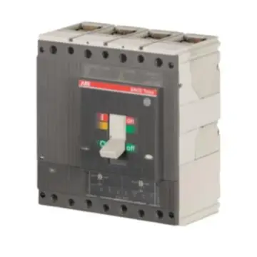 ABB Tmax molded case circuit breaker for AC distribution protection, T5H400 PR222DS/P-LSIG R400 PMP 3P 10068272