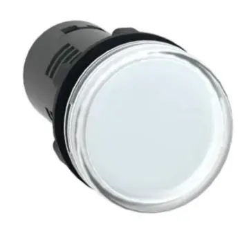 Schneider Electric XA2EV Plastic Series Indicator Light, XA2EVM1LC AC220V White