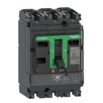 Schneider Electric NSX molded case circuit breaker, C10F3MA013 NSX100F 36kA AC 3P3D 12.5A MA