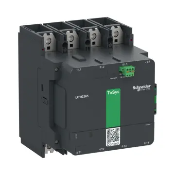 LC1G4004EHEN High power contactor TeSys Giga 4P 550A 48-130V coil