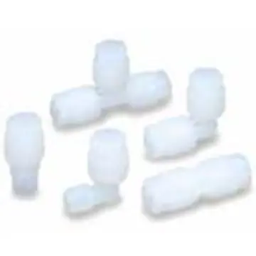 SMC LQ1 series fluoropolymer pipe fittings, LQ1U2A2C