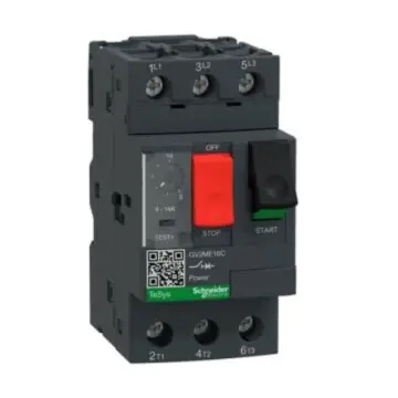 Schneider Electric TeSys D GV2ME motor thermal-magnetic circuit breaker, GV2ME16C