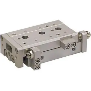 SMC slide cylinder, MXS12L-100AS symmetrical type, front end adjustable stroke