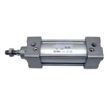 SMC MB standard cylinder, MBF100-700Z rod-side flange type