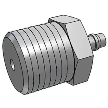 SMC miniature tube fittings, M-01AN-4 M-01A barbed fittings for nylon tubing and hoses.