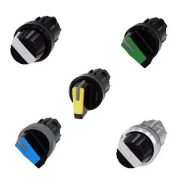SIEMENS 3SU 2-position illuminated selector switch, 3SU1002-2BF40-0AA0 3SU10022BF400AA0
