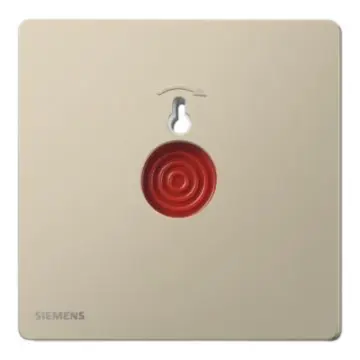 SIEMENS Alarm Switch (DC = 36V 1A), 5TA31513NC04 Champagne Gold, from the Acus series.