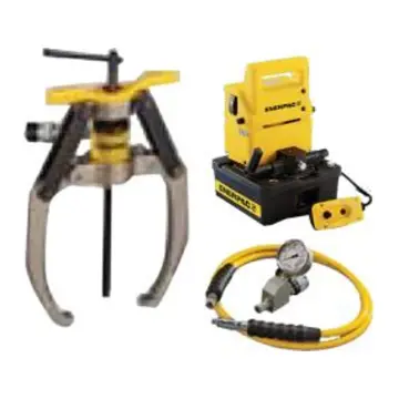 ENERPAC 3-jaw puller (including puller + pump PUD1300E and oil gauge mount and oil pipe, LGHS324EE)