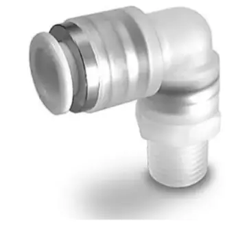 SMC Cleanroom Type Quick-Connect Coupling, KPL06-02 Elbow