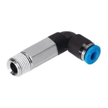 Festo quick-connect threaded coupling, QSLL-1/2-10, 190664 QS series