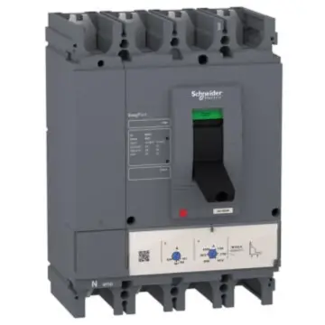 Schneider Electric Fixed Molded Case Circuit Breaker 36KA, LV540308 CVS400F TM320D 4P3D