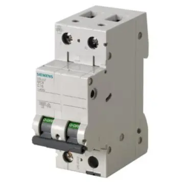 SIEMENS 5SL4 High Breaking Capacity Miniature Circuit Breaker, 5SL4 2P B40A 5SL42406CC