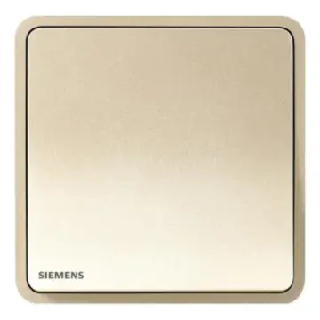 SIEMENS 16AX Single-Position Double-Pole Switch, 5TA11133NC03 Sunrise Gold, Zita Series