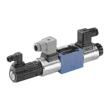 Rexroth proportional directional valve, 4WRE6E08-2X/G24K4/V with integrated amplifier version, R900933478