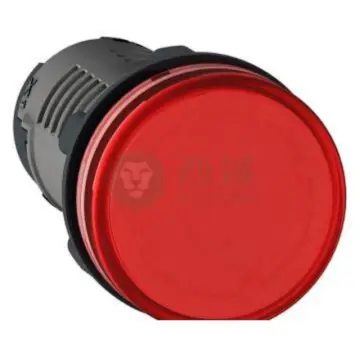 Schneider Electric XA2EV Plastic Series Indicator Light, XA2EVQ4LC AC380-400V Red