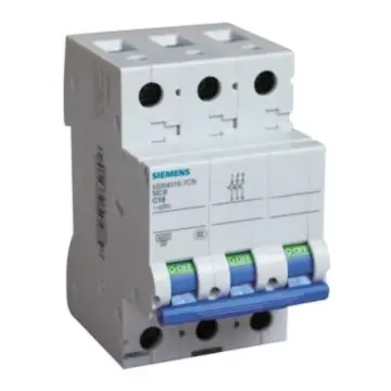 SIEMENS 5SN4 miniature circuit breaker, 5SN4306-7CN(C6 3P) 5SN43067CN