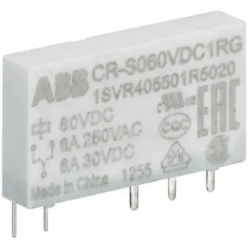 ABB CR-S Plug-in Ultra-thin Optocoupler Relay, CR-S024VDC1R 10152424