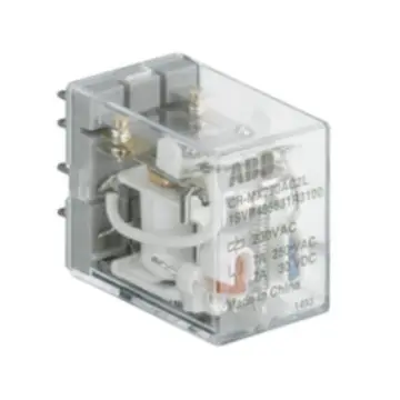 ABB CR-MX pluggable intermediate relay (without test button), 10229081 CR-MX230AC2L