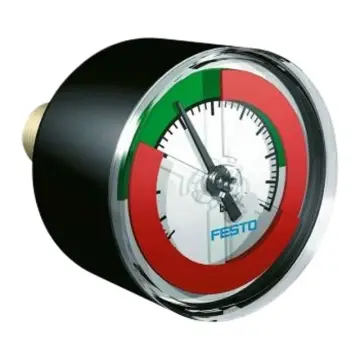 Festo pressure gauge, MA-40-1, 0-R1/8-MPA-E-RG, 526778 R1/8, 0 to 1 MPa