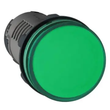 Schneider Electric XA2EV Plastic Series Indicator Light, XA2EVB3LC AC/DC24V Green