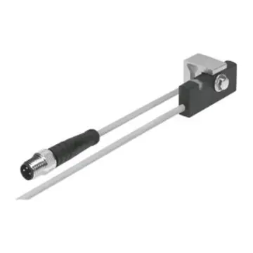 Festo SMT series magnetic limit switch for cylinders, SMT-C1-PS-24V-K-0,3-M8D, 571342