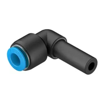 Festo quick-connect elbow, QSL-6H-4, 153061 with bushing