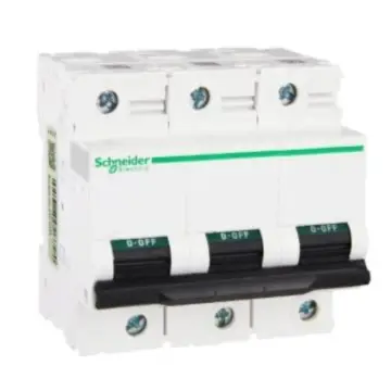 Schneider Electric Miniature Circuit Breaker C120H(A9) 3P 80A Type D, A9N19814