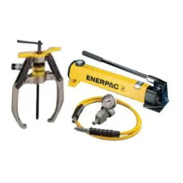 ENERPAC 3-jaw pump (including puller, pump P392, oil gauge mount, and oil pipe, LGHS310H, 10ton 3-jaw pump (including puller, pump P392, oil gauge mount, and oil pipe)