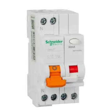 Schneider EA9C45 residual current circuit breaker 1P+N C32A/30mA/Class A, MGNEA9C45C3230CA