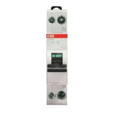 ABB SN201 1P+N miniature circuit breaker, SN201 L-C16 10096756