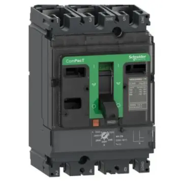 Schneider Electric NSX molded case circuit breaker, C25N32D250 NSX250N 50kA AC 3P3D 250A 2.2