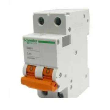 Schneider Electric Miniature Circuit Breaker EA9AN(E9) 1P 25A Type C, EA9AN1C25