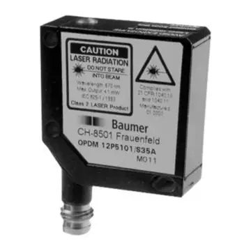 BAUMER reflector sensor, OPDM 12P5101/S35A