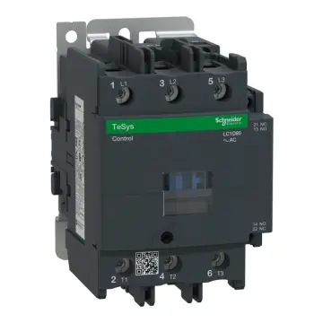 LC1D80F7 Schneider Contactor LC1D80F7C 110VAC