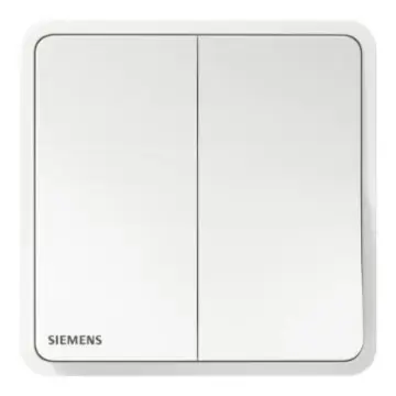SIEMENS 16AX 2-position single-pole switch, 5TA11213NC01, Chenxi White, Ruiyi Zita series.