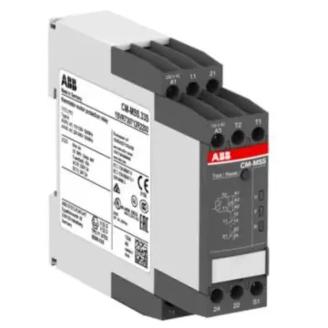 ABB CM thermistor motor protection relay, CM-MSS.33S 10156608