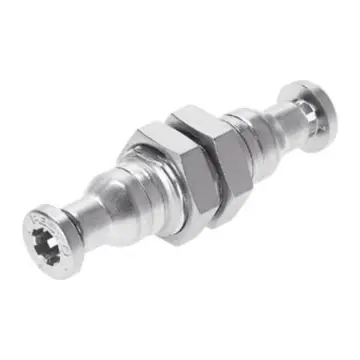 Festo Stainless Steel Straight-Through Partition Quick Coupling, CRQSS-16, 164219