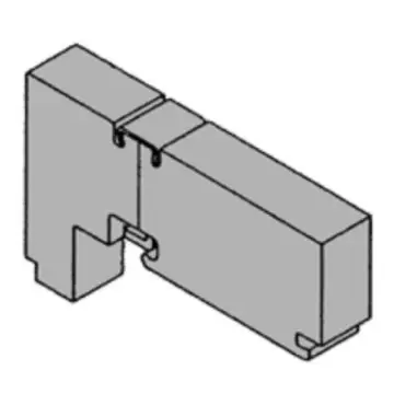 SMC cover plate assembly, VVQ1000-10A-1