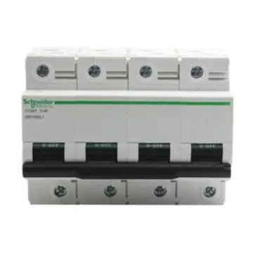 Schneider Electric Miniature Circuit Breaker C120H(A9) 4P 125A Type D, A9N19831