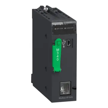 BMXP341000 processor max 512 discrete 128 analog IO Modbus