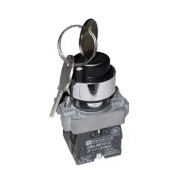 Schneider XB2 key switch, XB2BG41C (ZB2BZ101C+ZB2BG4C)