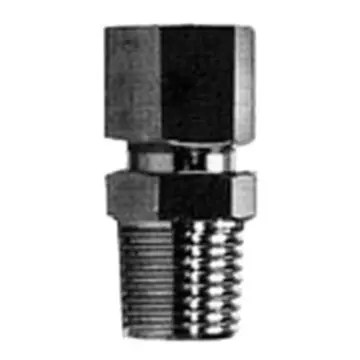 SMC compression fitting, H08-02S straight connector