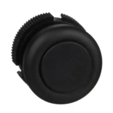 Schneider Electric front-mounted button head (black), XACA9412