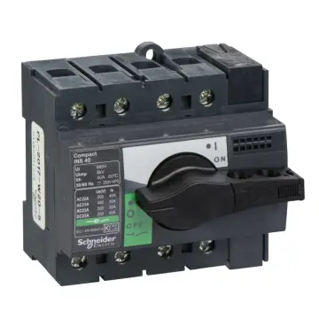 28901 switch disconnector Compact INS40 40A 4 poles