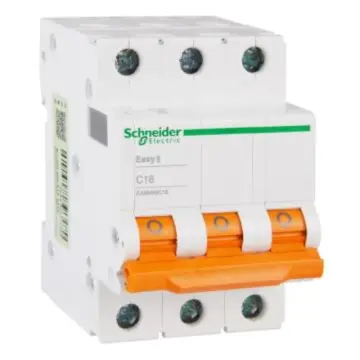 Schneider Electric Miniature Circuit Breaker EA9AN(E9) 3P 16A Type C, EA9AN3C16