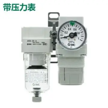 SMC dual-unit air filter + pressure regulator AC30B-03G-S-A