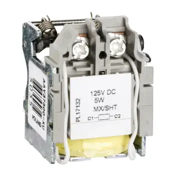 Schneider LV429393 Shunt trip release MX 125VDC