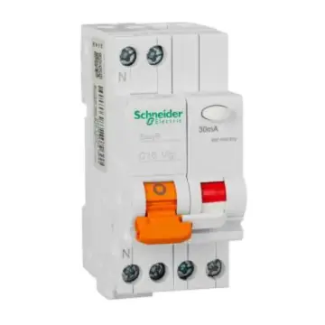 Schneider Electric EA9C45 residual current circuit breaker 1P+N C16A/30mA/Class A, MGNEA9C45C1630CA